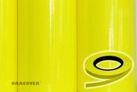 ORALINE Zierstreifen 1mmx15m fluoreszierend gelb