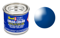 14ml blau, glänzend Kunstharz-Emaillelack RAL 5005
