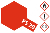 PS 20 Neon Rot Polycarbonat